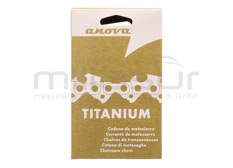 ANOVA 33-CTG6M Rollo Cadena 25" Titanium .325" .063" Redondo - Imagen 7