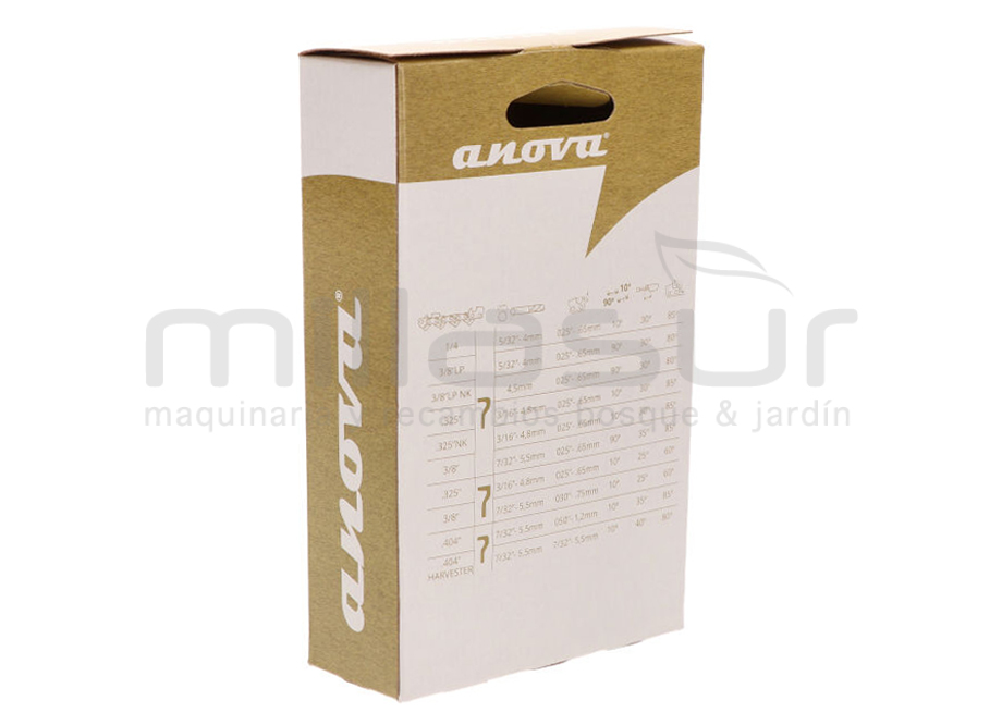 ANOVA 33-CTG6M Rollo Cadena 25" Titanium .325" .063" Redondo - Imagen 10