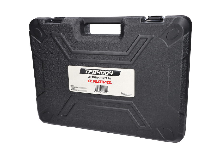 ANOVA TPB4004 Set DE Poda: Tijera 40MM + Sierra 8" + Pértiga 1,5-2,1M 21V - Imagen 6