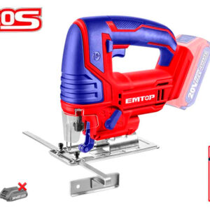 EMTOP ELGS208501 Sierra DE Calar Batería 20V - P20S - (Con 5 Sierras - NO Incluye Batería NI Cargador) - Reymotor