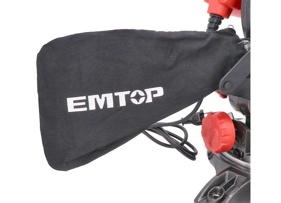 EMTOP EMSW14001 Sierra Ingletadora 1400W (Incluye Disco 210MM 25.4MM) - Imagen 9