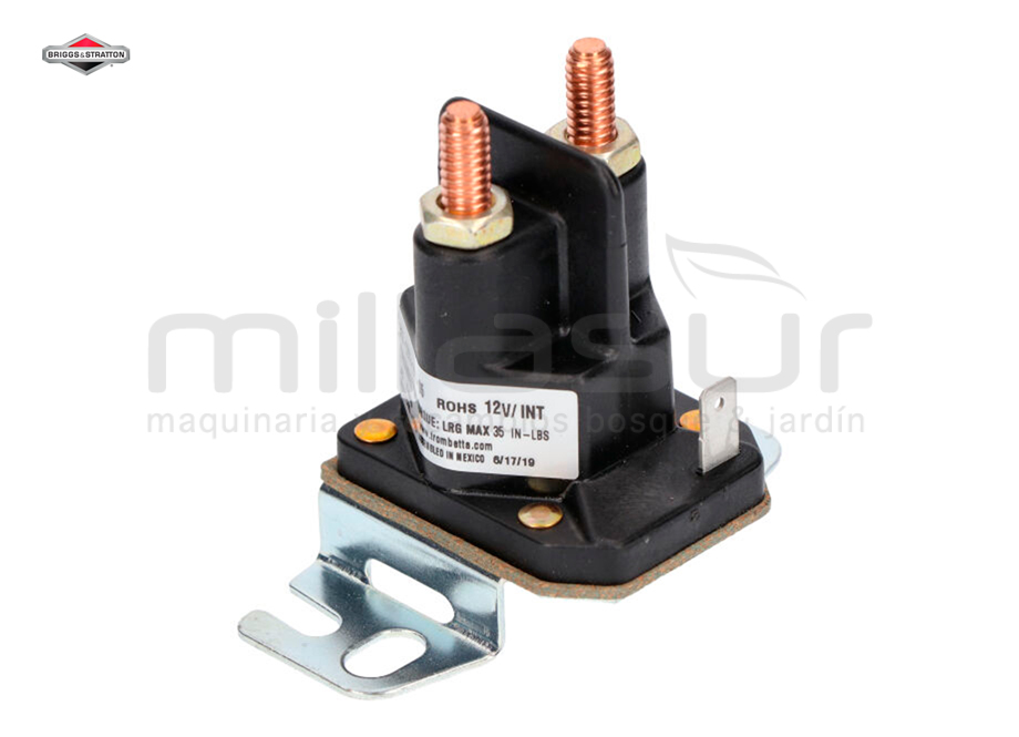 BRIGGS & STRATTON 691656 Solenoide Arranque ( 3 Terminales) - Reymotor