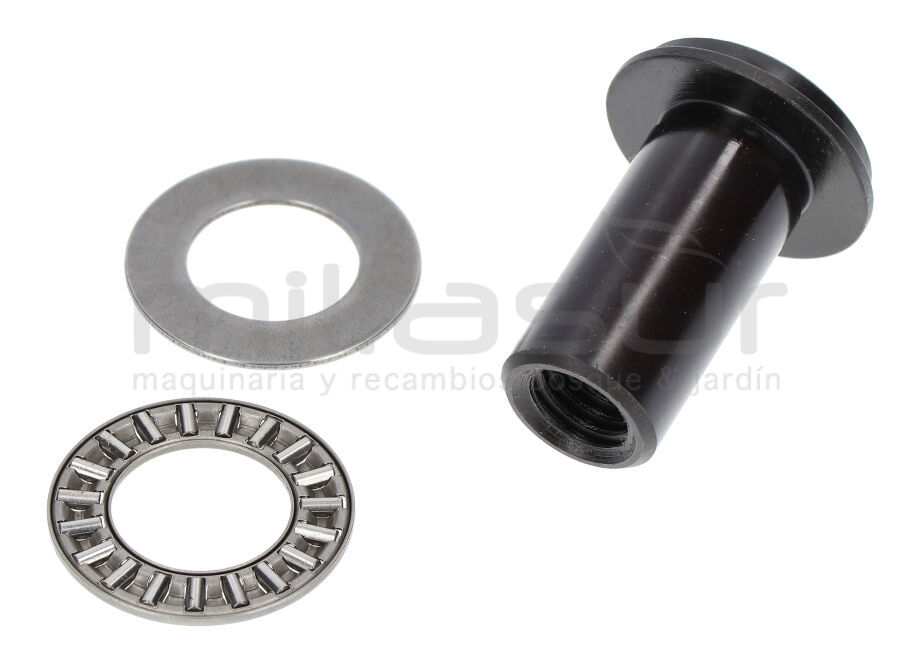 Soporte + rodamiento central remachadora 99 - 140 - Reymotor