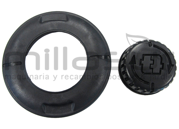 Tapa inferior & boton easywork130 - Referencia 55-1415