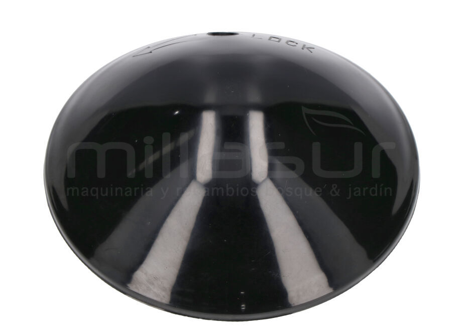 Tapa inferior negra cabezal nylgrip 55-123