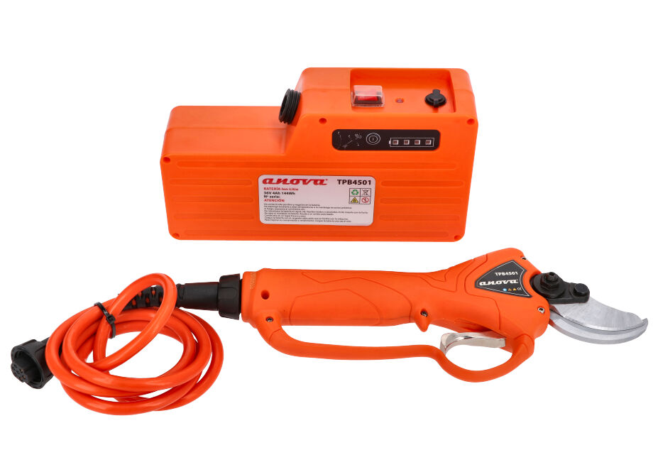 ANOVA TPB4501 Tijera Poda Bateria 1080W - Corte Progresivo (Equipo Completo) - Imagen 4
