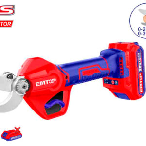 EMTOP ELSL20305 Tijera Poda Bateria 20V Brushless -P20S(20-30mm - Bateria Y Cargador NO Incl.) - Reymotor