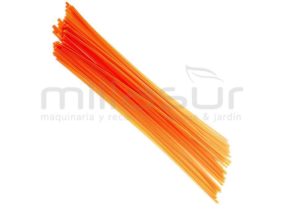 Bolsa tiras nylon multihilo 3 mm. cuadrado - Referencia 55-184