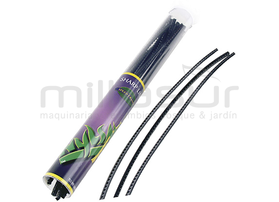 Tubo tiras nylon "diente tiburon" 20uds 260 x 4.00 mm. - Referencia 55-1607