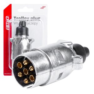 Clavija para remolque 7PIN ALU AMIO - imagen principal