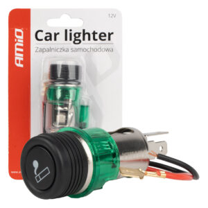 Kit Encendedor de Cigarrillos con Iluminación verde 12V CLI-03 AMIO - imagen principal