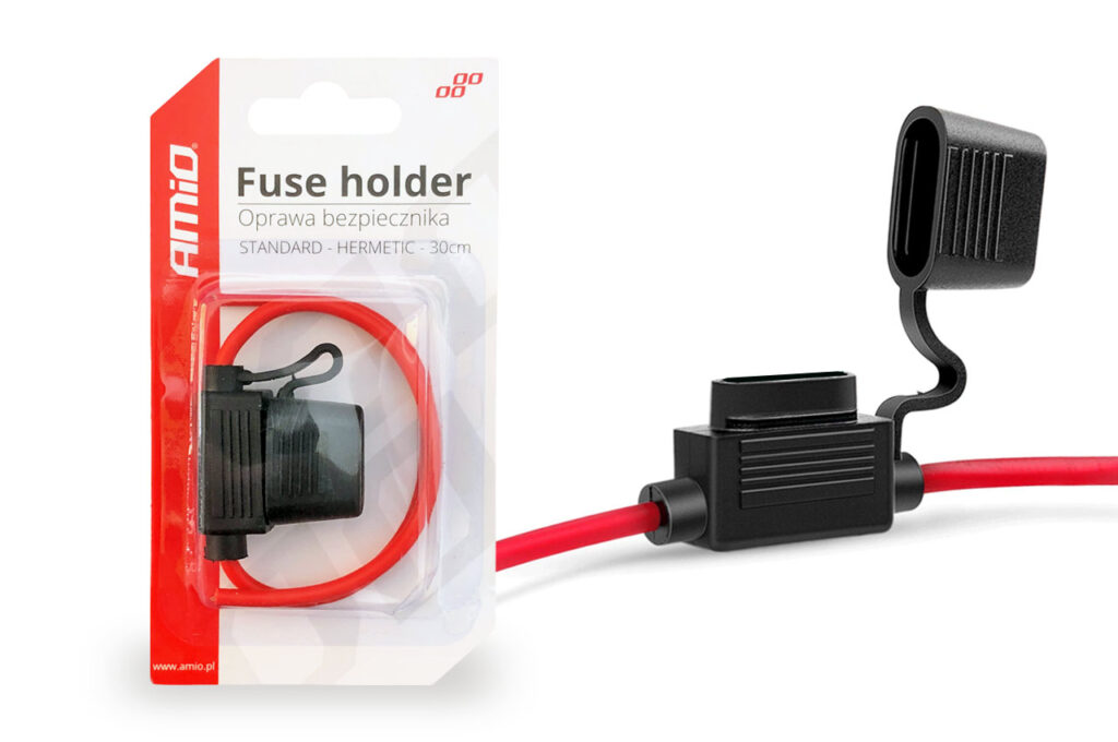 Portafusible STÁNDARD con cable 30 cm AMIO - imagen principal