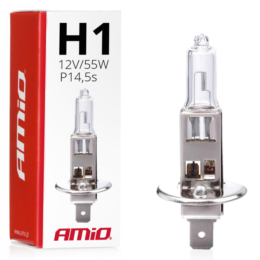 Bombilla halógena H1 12V 55W AMIO - imagen principal