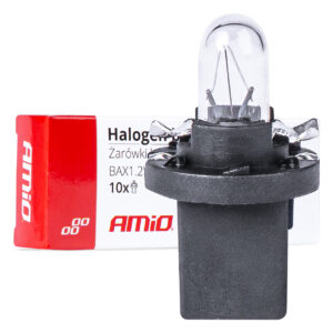 Bombillas halógenas T5 B8.5D 12V 8.5W BAX1.2W blanco 10 unid. AMIO - imagen principal