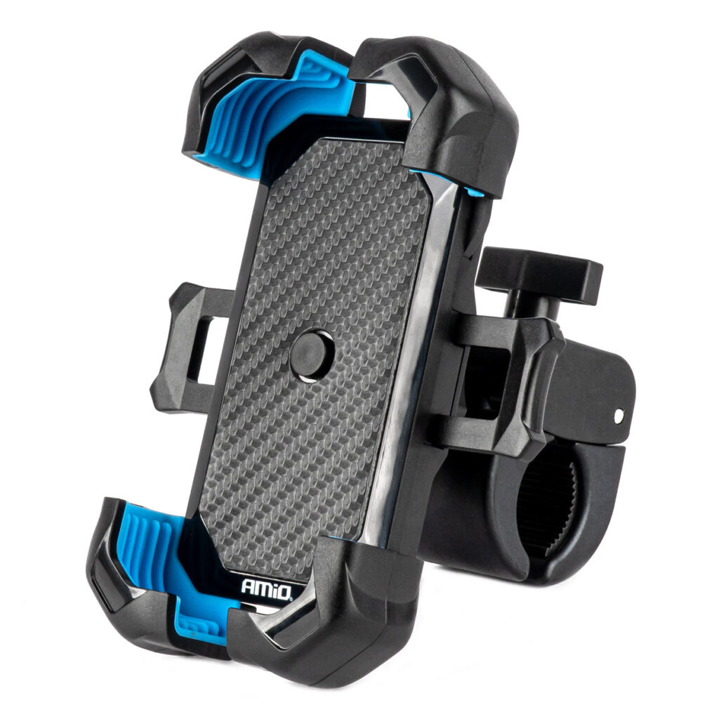 Soporte para teléfono giratorio para bicicleta, moto, scooter, 360° 04146 AMIO - imagen principal