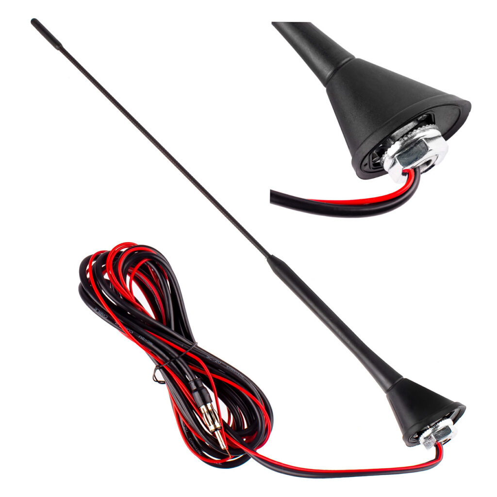 Antena para coche 40 cm con amplificador ANT08 01511 AMIO - imagen principal