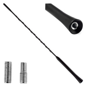 Antena para coche mástil 41cm 5/6mm adaptador ANTM02 01129 AMIO - imagen principal