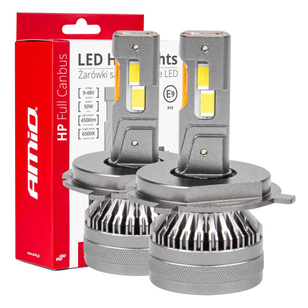 Bombilla luz de cruce LED para faro H4/H19 HP serie CANBUS completo 03673 AMIO - imagen principal