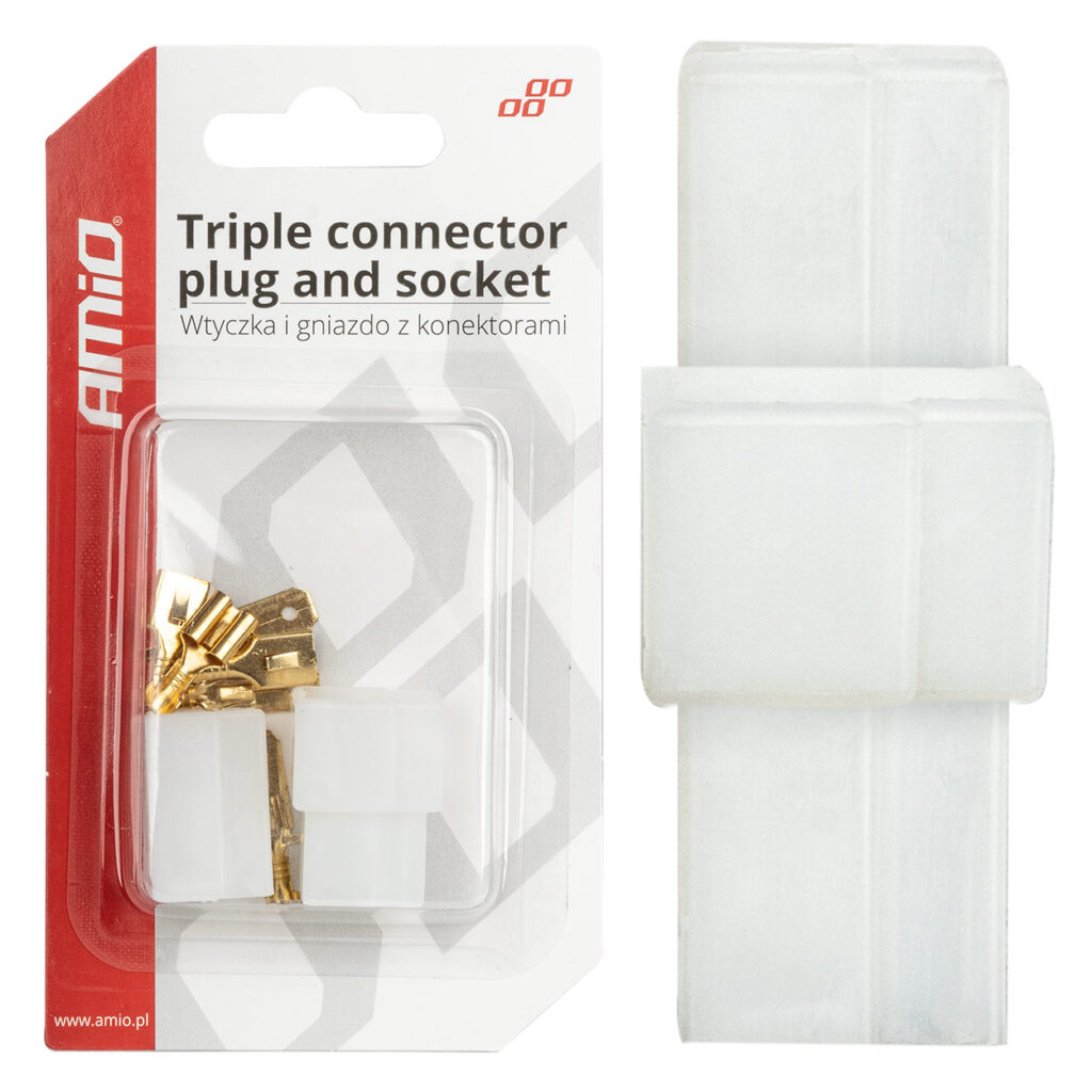 Conector con terminales macho/hembra 03513 AMIO - imagen principal