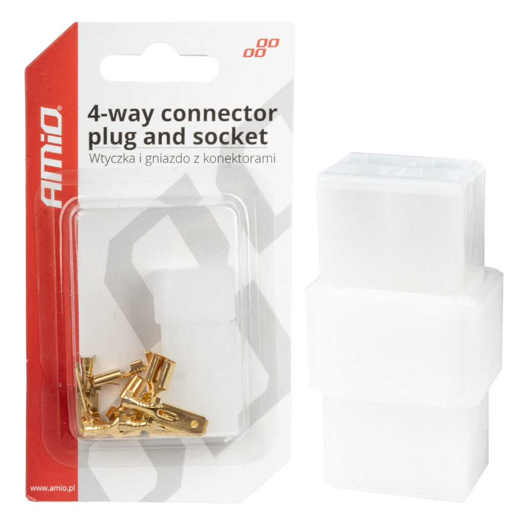 Conector con terminales macho/hembra 03514 AMIO - imagen principal