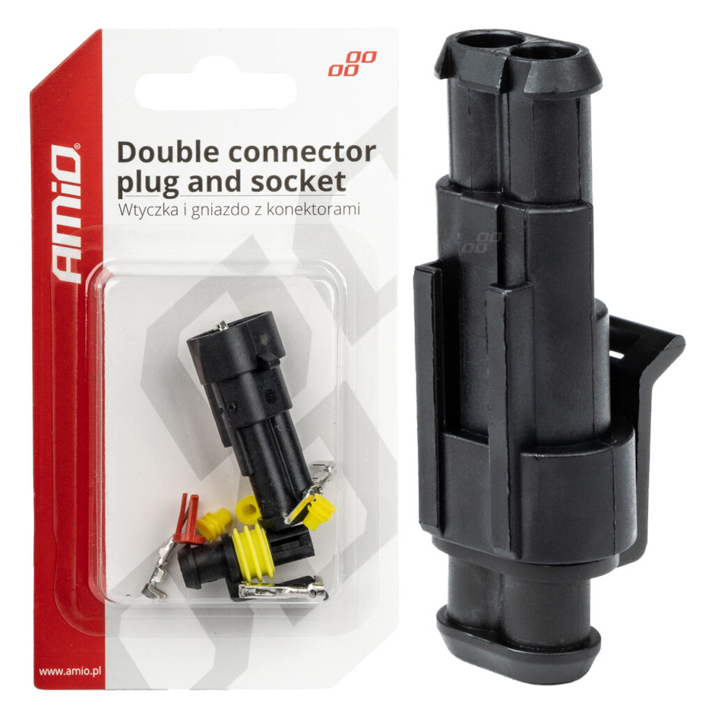 Conector con terminales macho/hembra 03518 AMIO - imagen principal