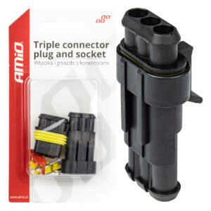 Conector con terminales macho/hembra 03519 AMIO - imagen principal