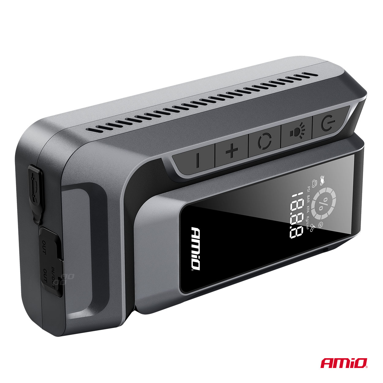 Arrancador de batería 4 en 1 12V 12Ah 1600A 04677 AMIO - detalle 10