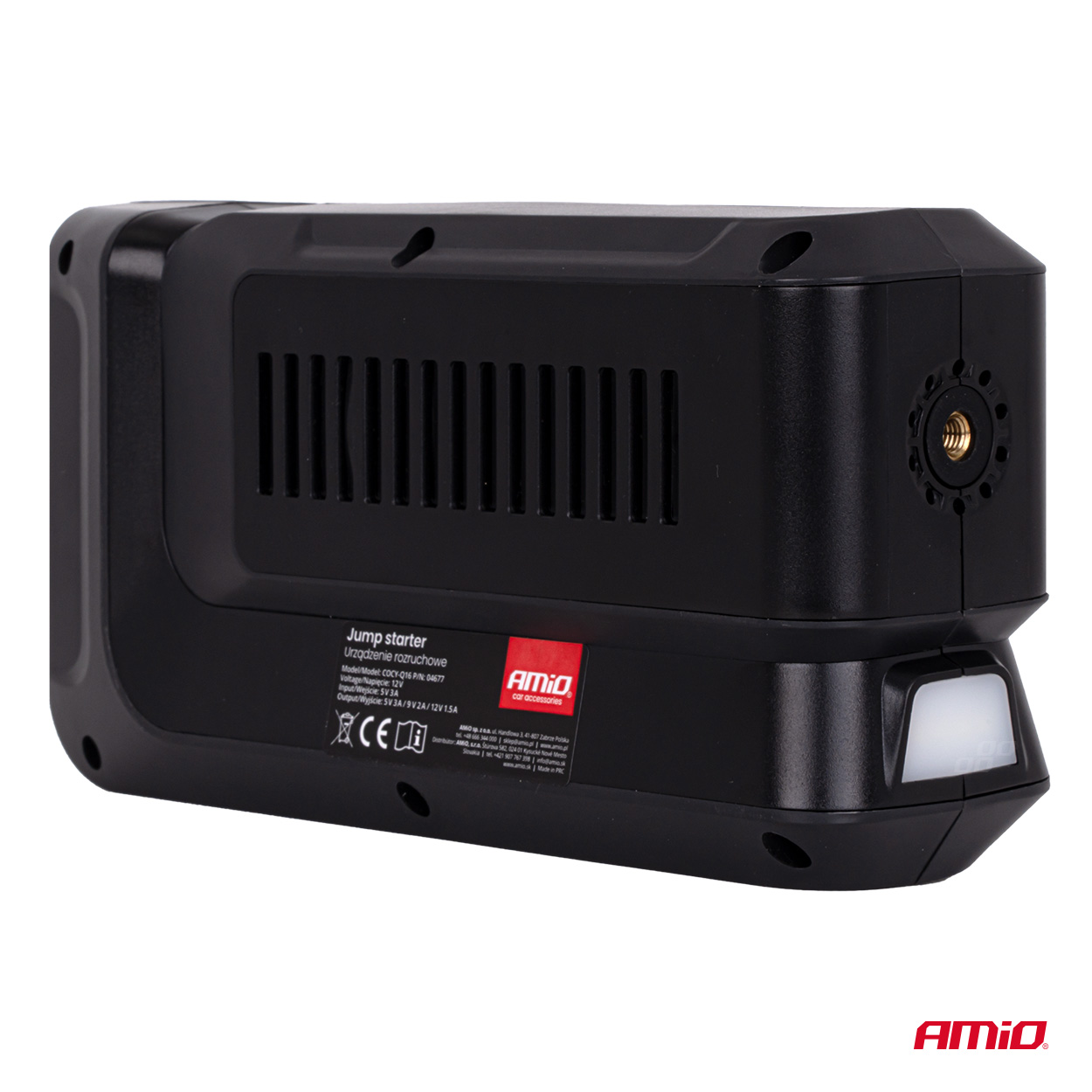 Arrancador de batería 4 en 1 12V 12Ah 1600A 04677 AMIO - detalle 12