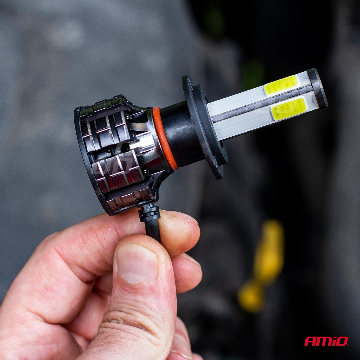 Bombilla luz de cruce LED para faro H7 COB 4Side AMIO - detalle 14