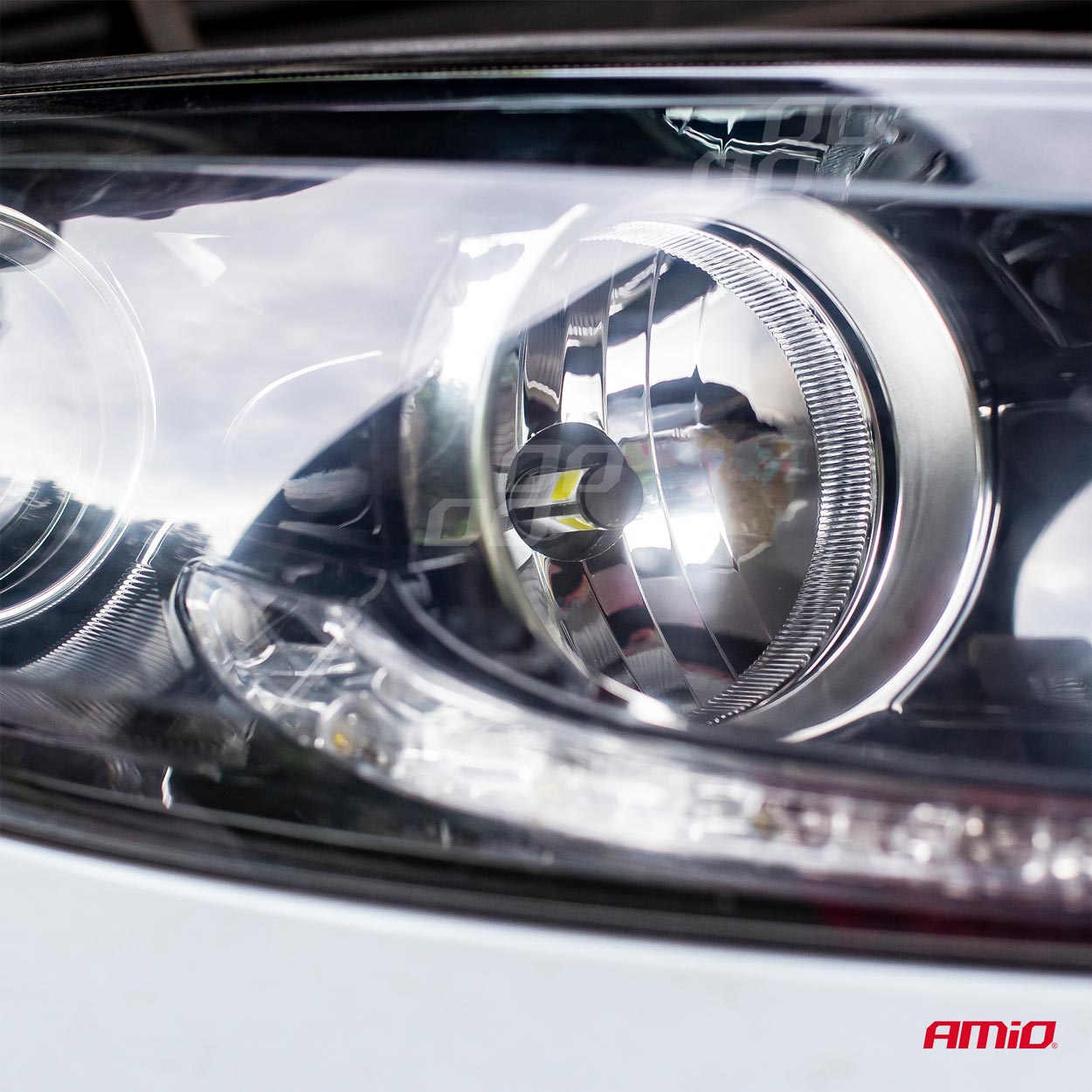Bombilla luz de cruce LED para faro H7 COB 4Side AMIO - detalle 18