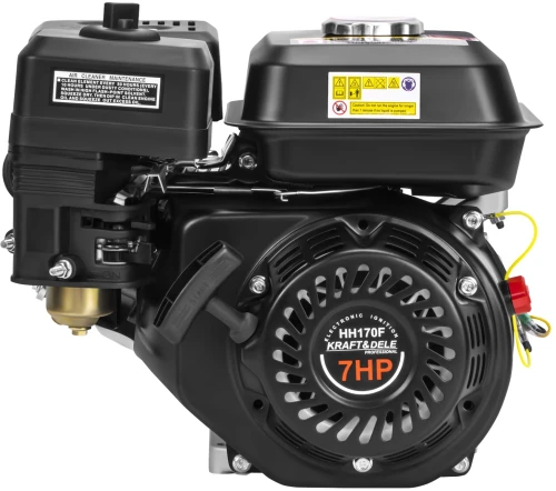 Motor de gasolina 4 tiempos 7 CV eje 19 mm KD638 KRAFT&DELE - detalle 2