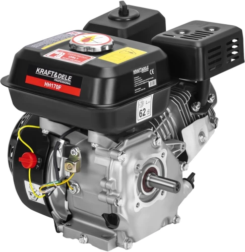 Motor de gasolina 4 tiempos 7 CV eje 19 mm KD638 KRAFT&DELE - detalle 5