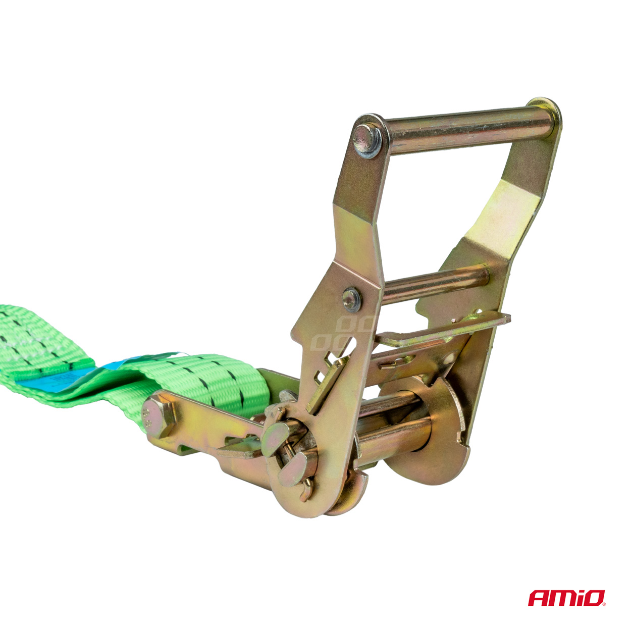 Cinta de amarre con tensor 2000kg 38mm 6m AMIO - detalle 2