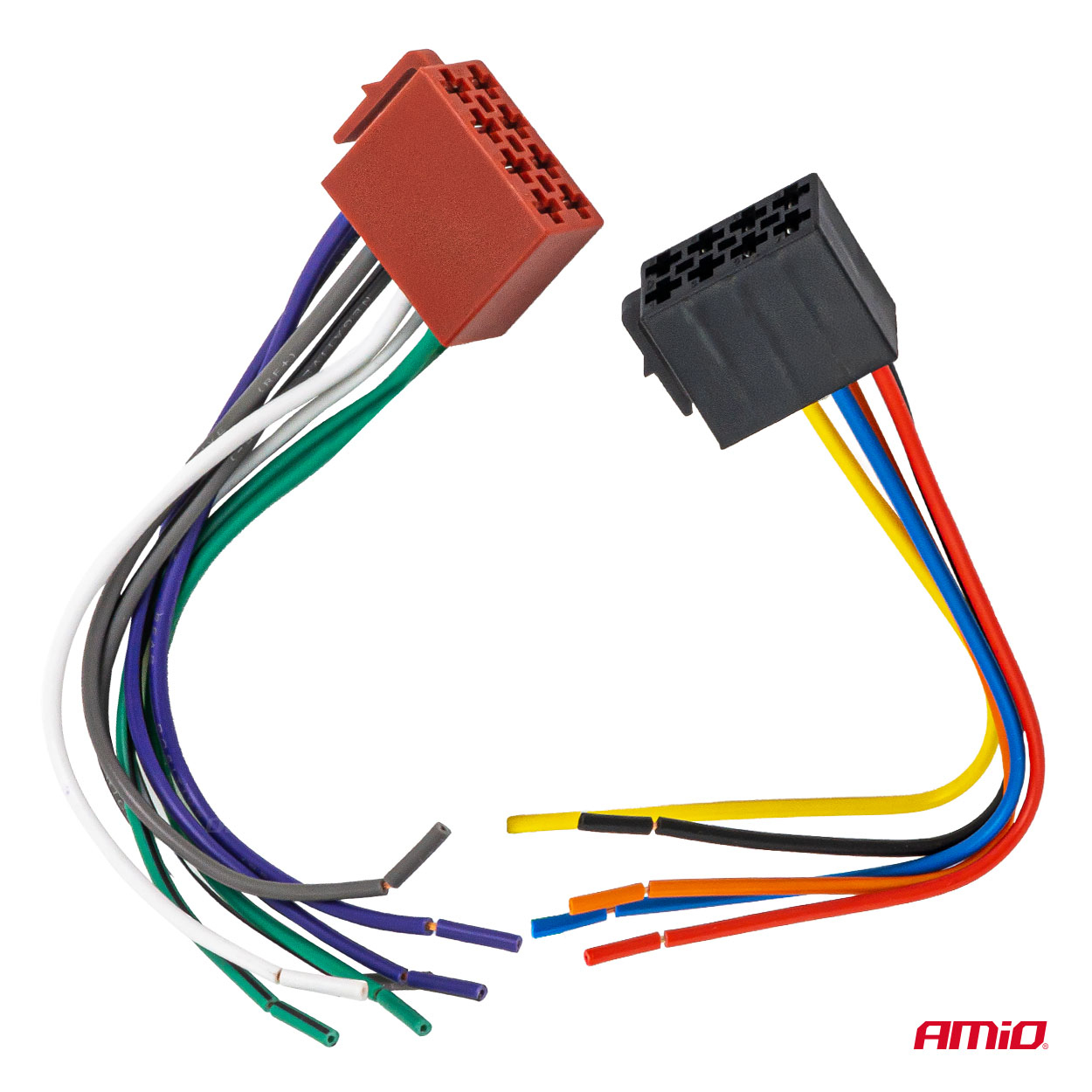 Conector ISO hembra ISO CCA 5A 12V 04444 AMIO - detalle 2
