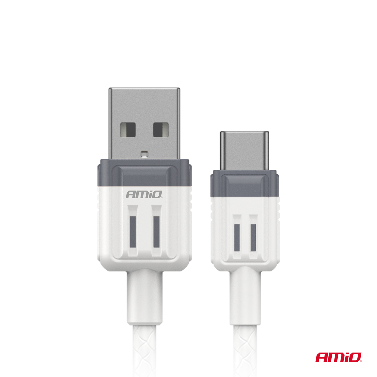 Cable USB a USB-C 3A 100cm FullLINK 03905 AMIO - detalle 2