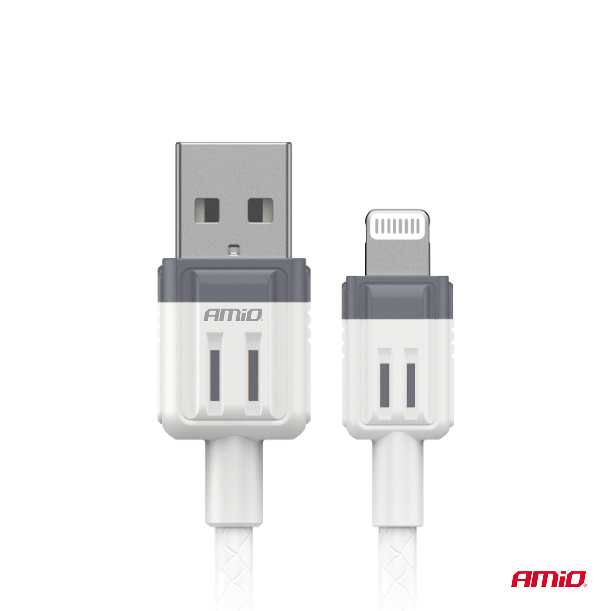 Cable USB a Lightning 3A 100cm FullLINK 03907 AMIO - detalle 2