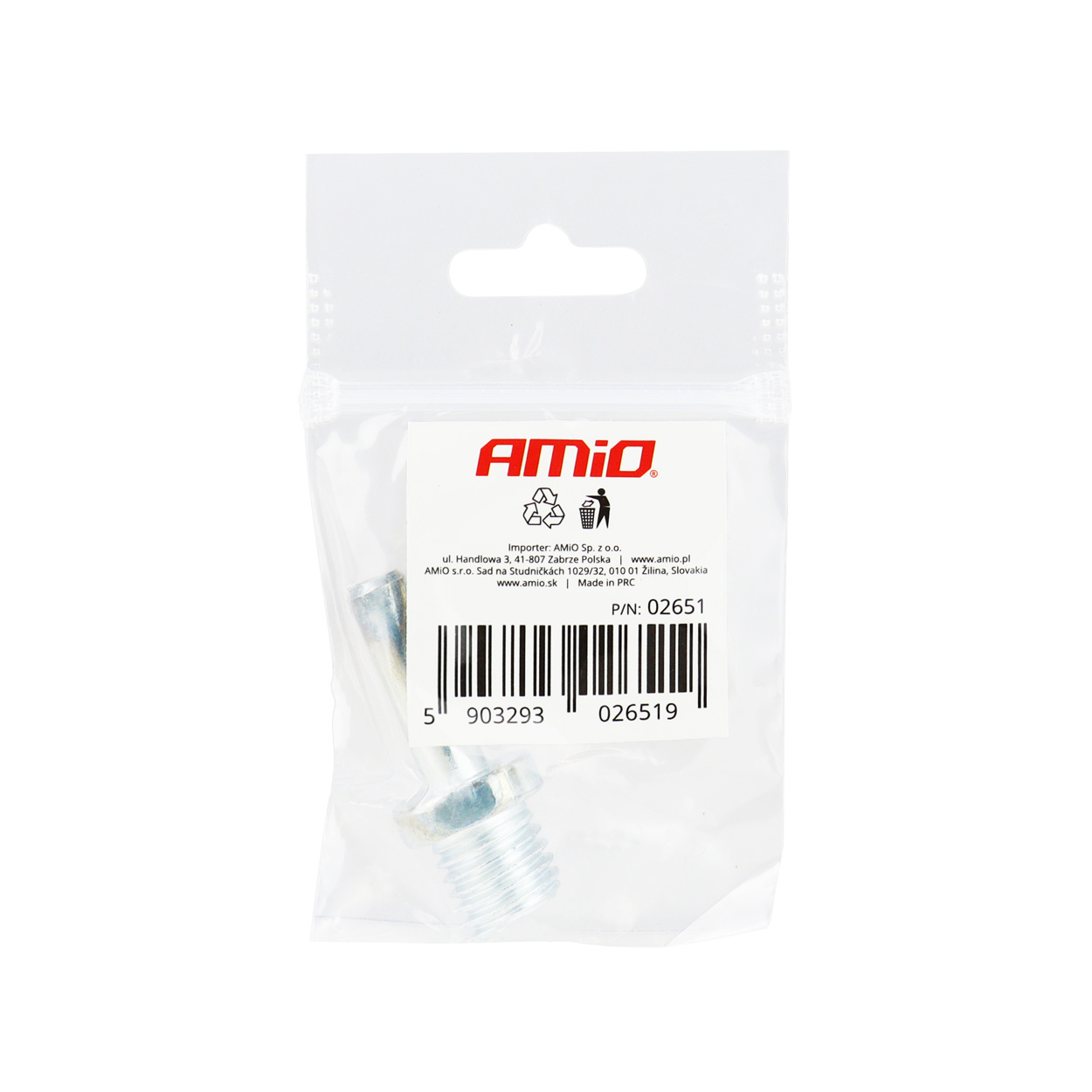 Adaptador para disco pulidor M14 AMIO - detalle 2