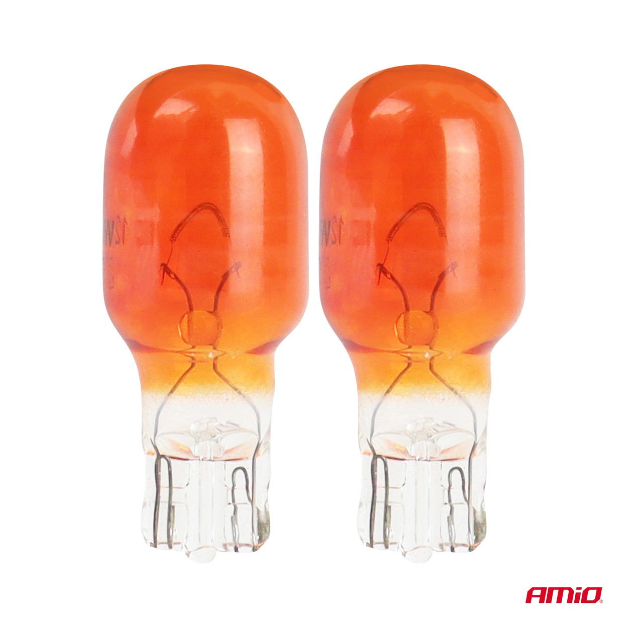 Bombilla halógena T15 WY16W W2.1x9.5d 12V 2 unid. AMIO - detalle 2