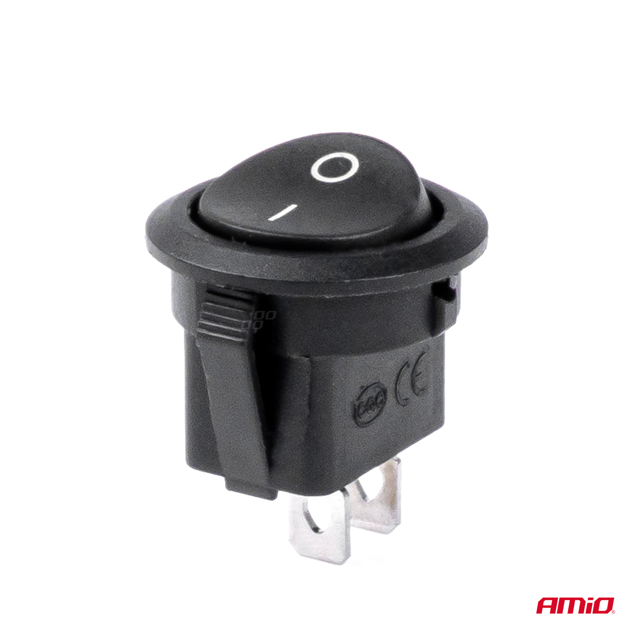 Interruptor redondo 12V 20A ON/OFF AMIO - detalle 2