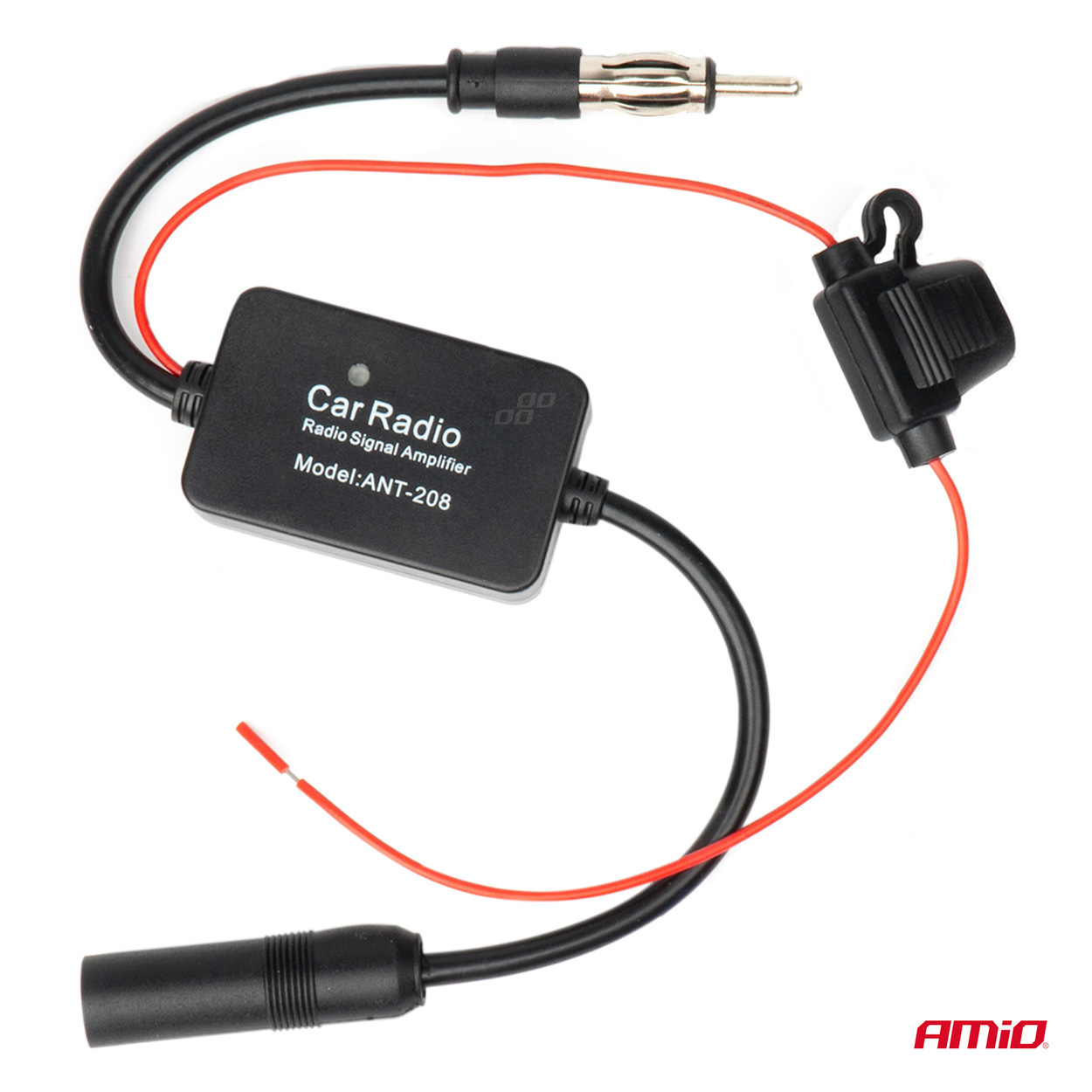 Amplificador de antena de coche antiinterferencias 12V 04133 AMIO - detalle 2