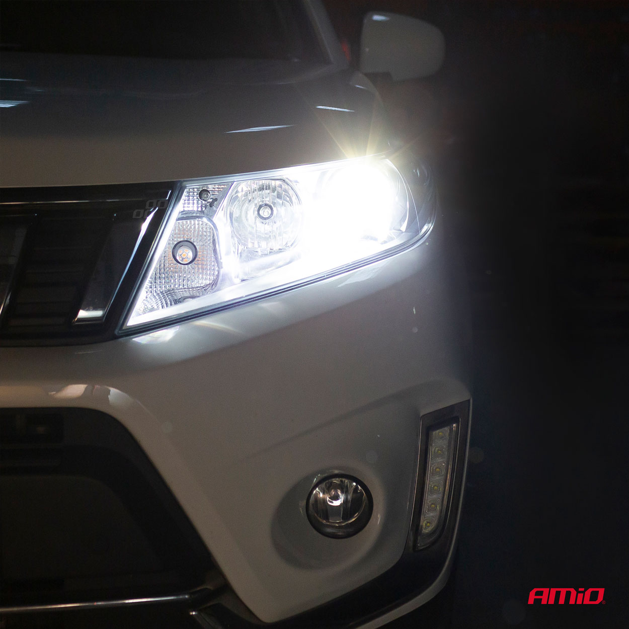 Bombilla luz de cruce LED para faro H4/H19 HP serie CANBUS completo 03673 AMIO - detalle 3