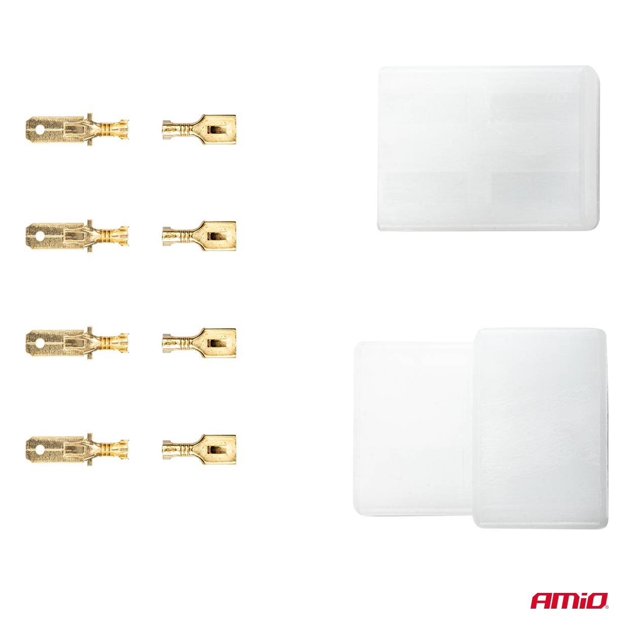 Conector con terminales macho/hembra 03514 AMIO - detalle 3