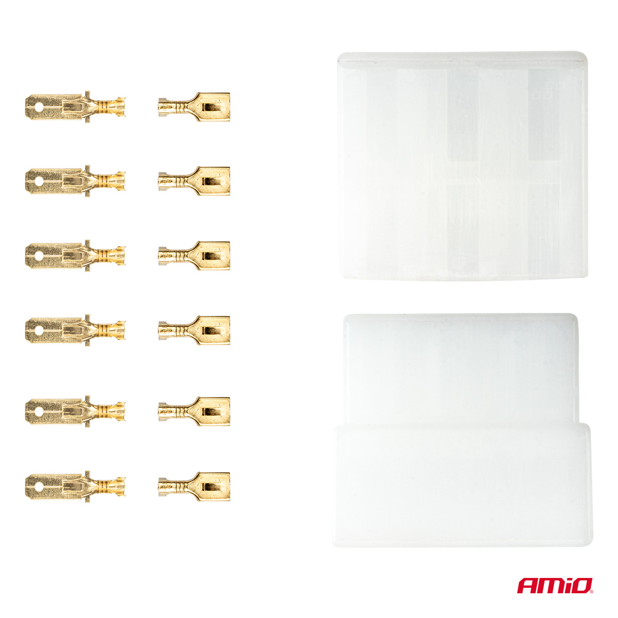 Conector con terminales macho/hembra 03515 AMIO - detalle 3