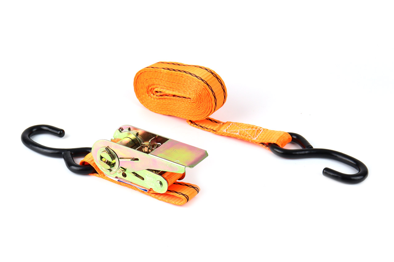 Juego cintas de amarre con tensor 700kg 25mm 4,5m 4 unid. BELT-03 AMIO - detalle 4