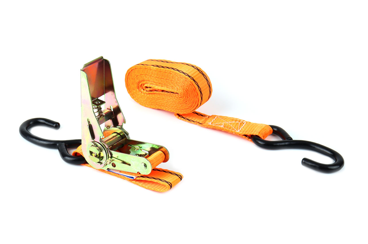 Juego cintas de amarre con tensor 700kg 25mm 4,5m 4 unid. BELT-03 AMIO - detalle 5