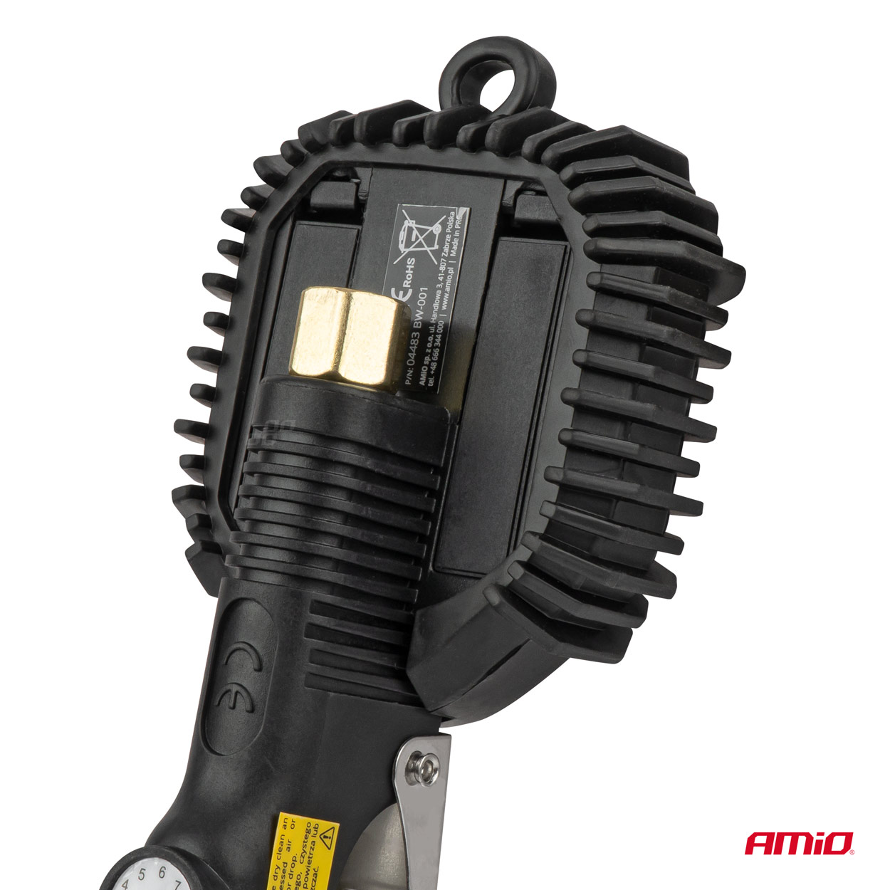Pistola de inflado con manómetro digital 16 bar 04483 AMIO - detalle 5