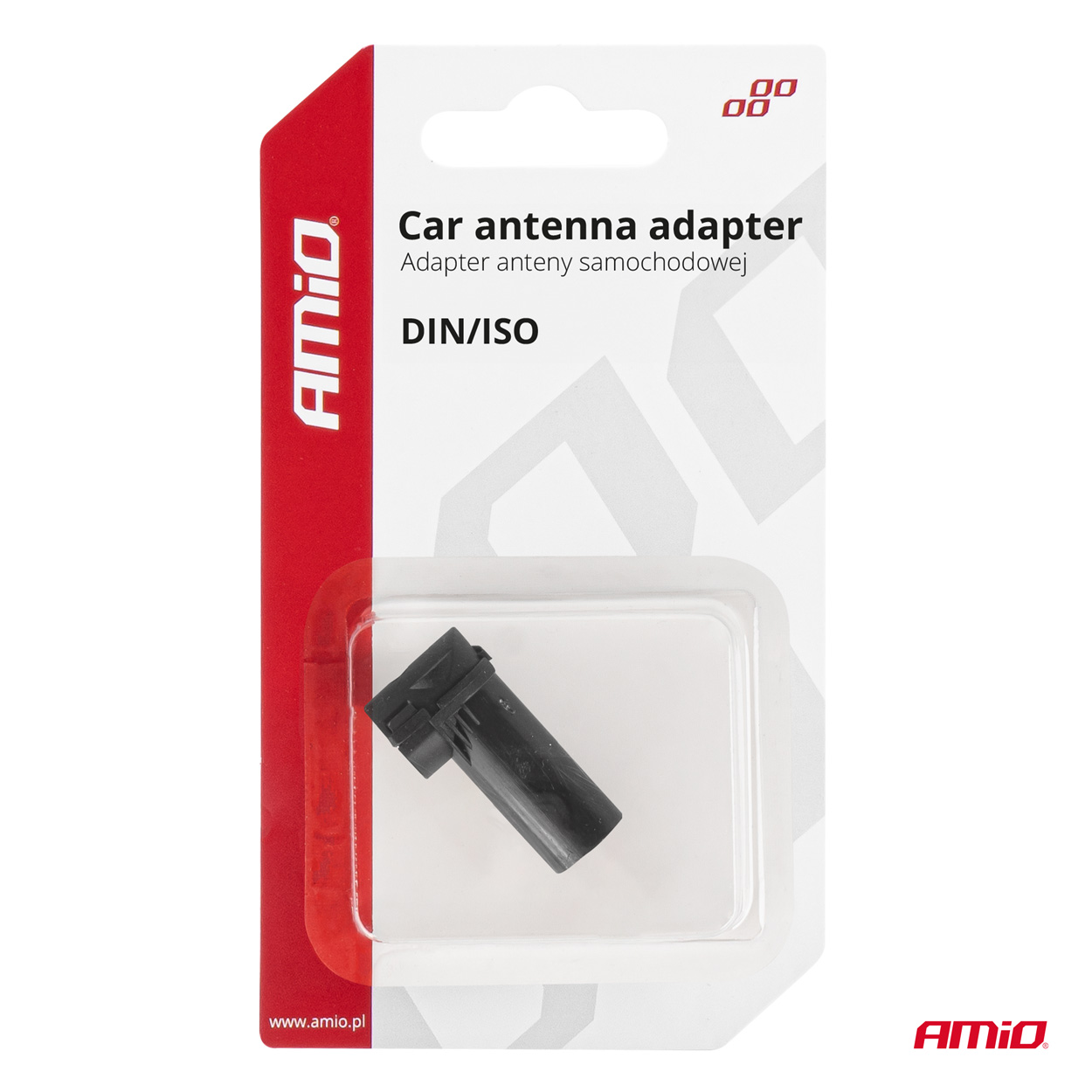Adaptador de antena de coche DIN ISO 03968 AMIO - detalle 6