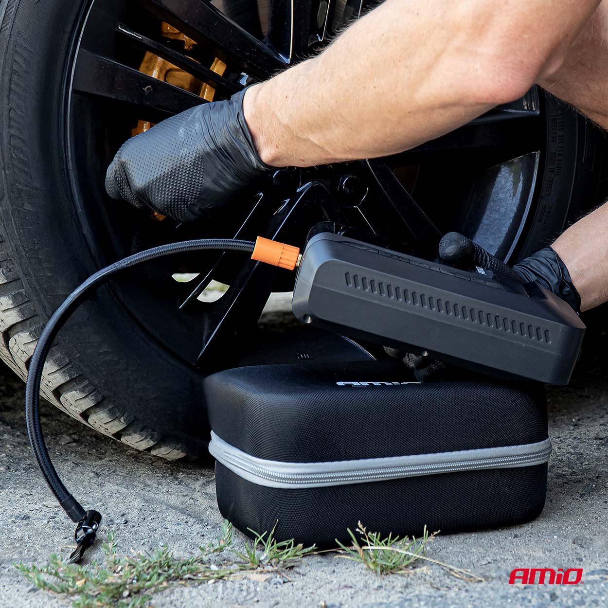 Arrancador de batería 4 en 1 12V 12Ah 1600A 04677 AMIO - detalle 6
