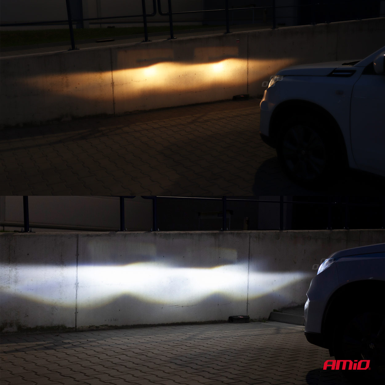 Bombilla luz de cruce LED para faro H7 COB 4Side AMIO - detalle 6