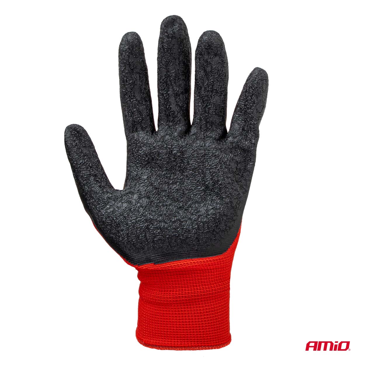 Guantes de seguridad recubiertos de látex PE, 4 unidades, talla 8 (2 pares), 2121X 04635 AMIO - detalle 8